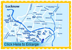 Map Of Lucknow